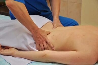 masáž ako metóda liečby hrudnej osteochondrózy
